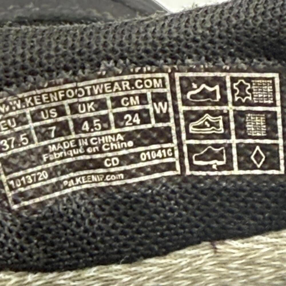 Keen Presidio Sport Mesh Waterproof Shoes Womens Black Size 7 - Picture 10 of 10